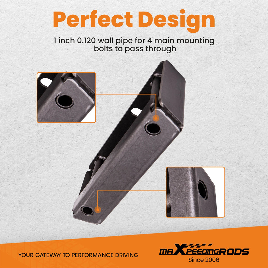 Suspension Swap Bracket Kit for Ford Crown Vic (1956–1977) Black