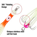 Glow Fishing Lures with Sharpened Hook Point for Boat Fishing