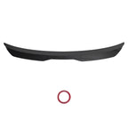 Trunk Lip Spoiler for Volkswagen Golf 7 MK7 R GTI (2012–2020) ABS Black