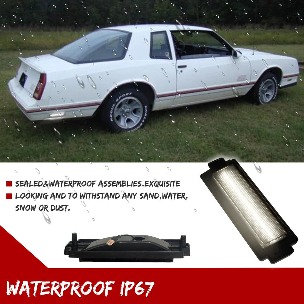 LED Rear Bumper Side Marker Light for Chevy Monte Carlo SS (1981–1988)