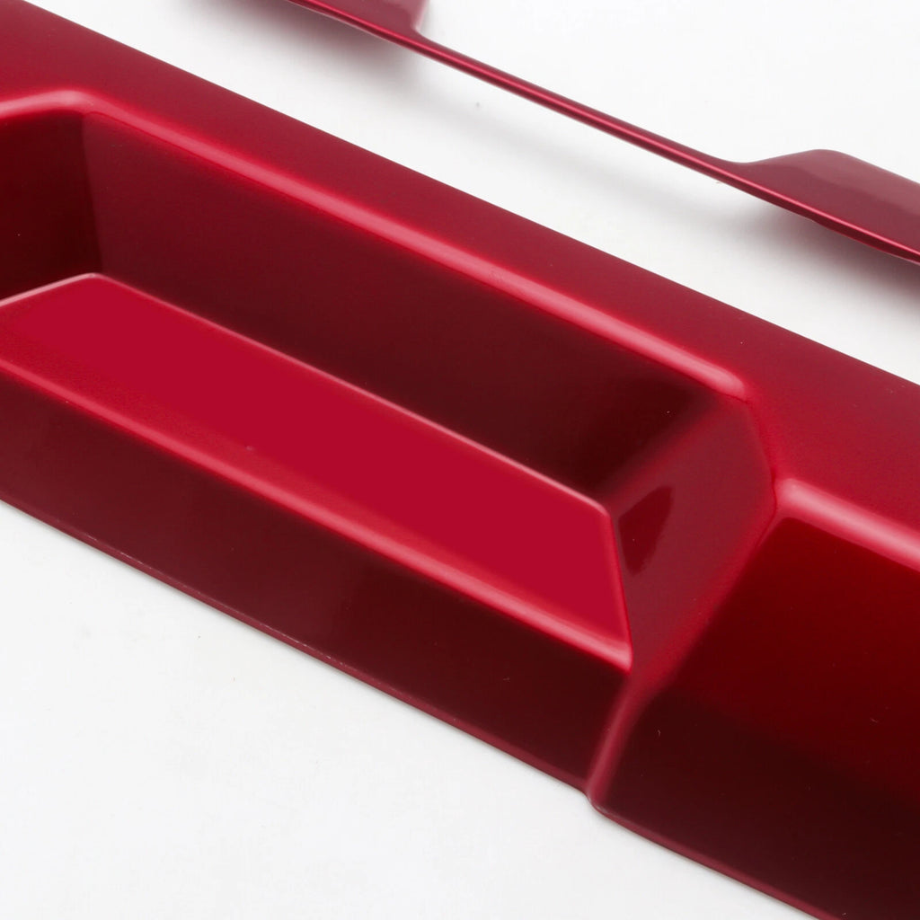 Red Central Console AC Switch Panel Cover Trim for Honda Civic (2016-2021)