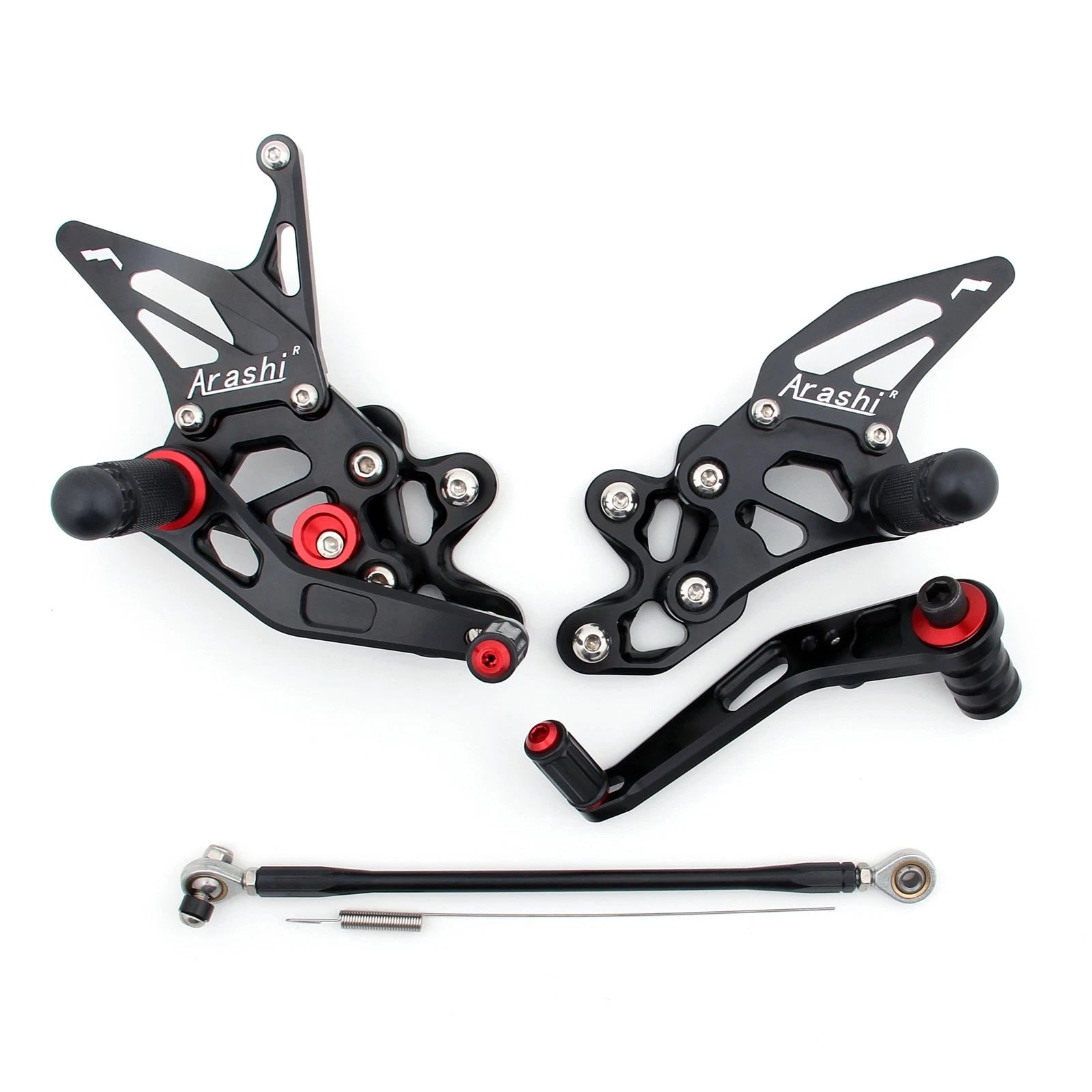 Rearset Rear Set for Suzuki GSXR GSX-R 600/750 (2006–2010) Black