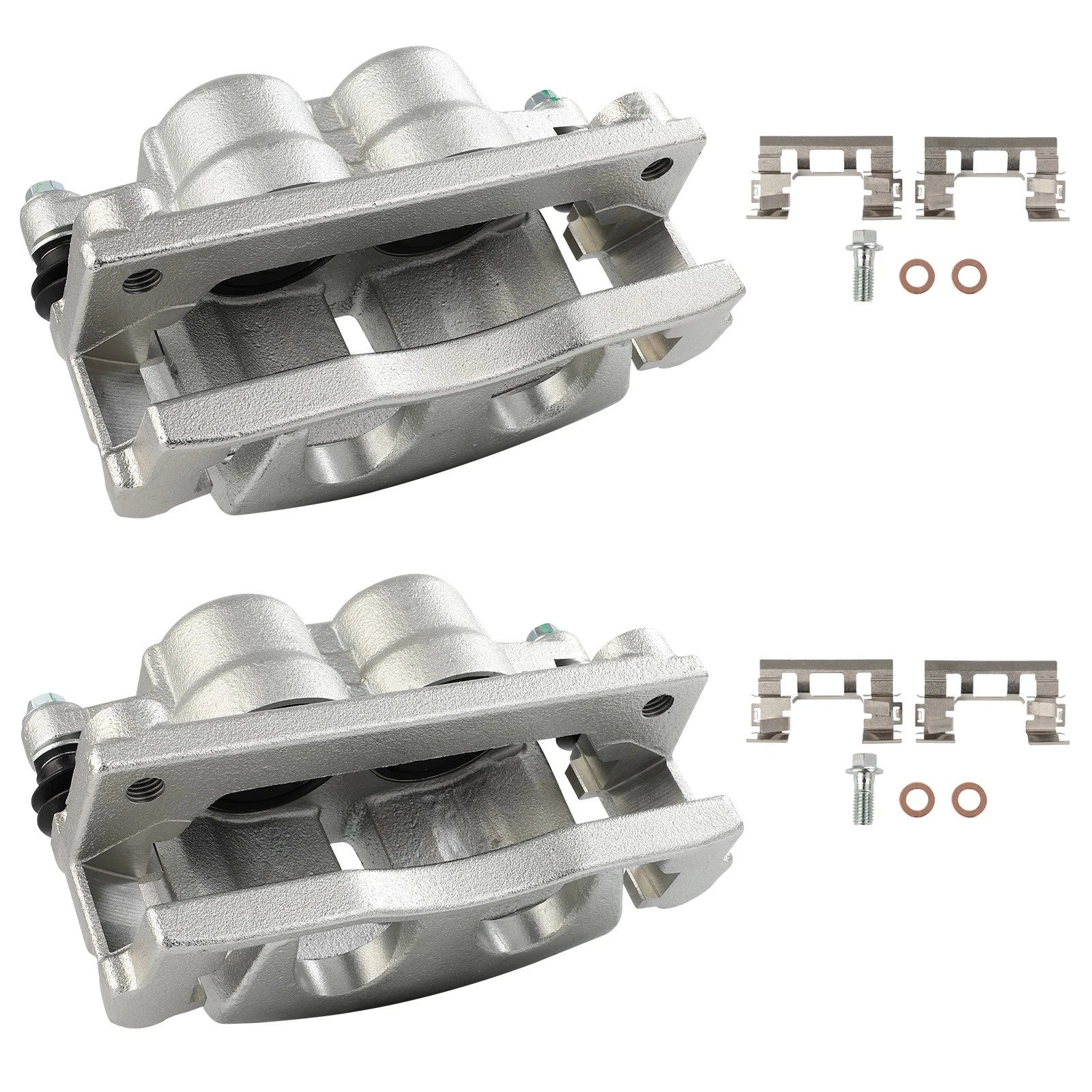 Front Brake Calipers for Chevrolet Trailblazer (2006–2009) - Set of 2