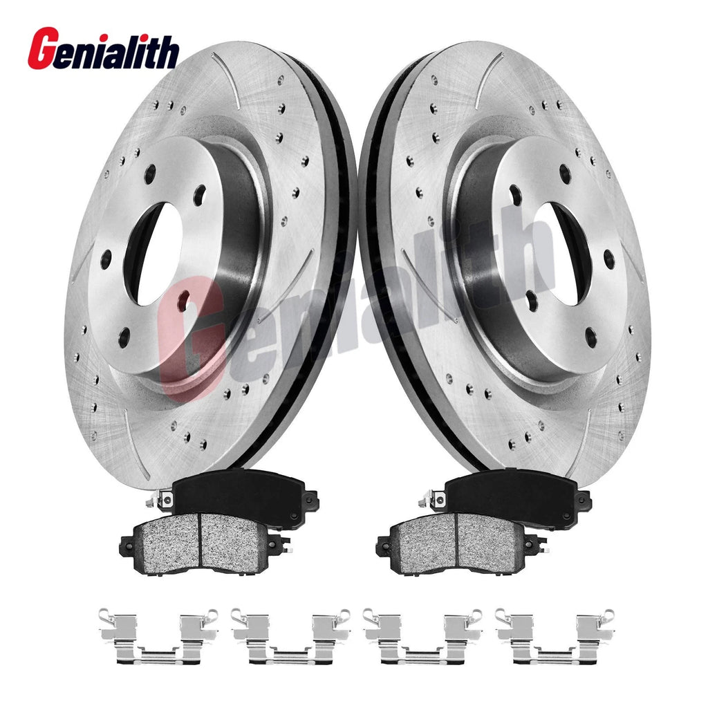 Front Disc Brake Rotors & Ceramic Pads Kit for Nissan Altima (2013–2023)