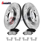 Front Disc Brake Rotors & Ceramic Pads Kit for Nissan Altima (2013–2023)