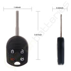 2X Keyless Entry Remote Fob for Ford Fiesta (2015–2019) CWTWB1U793