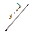 Radiator Flush Wand for Stainless Steel (23.62") (–)