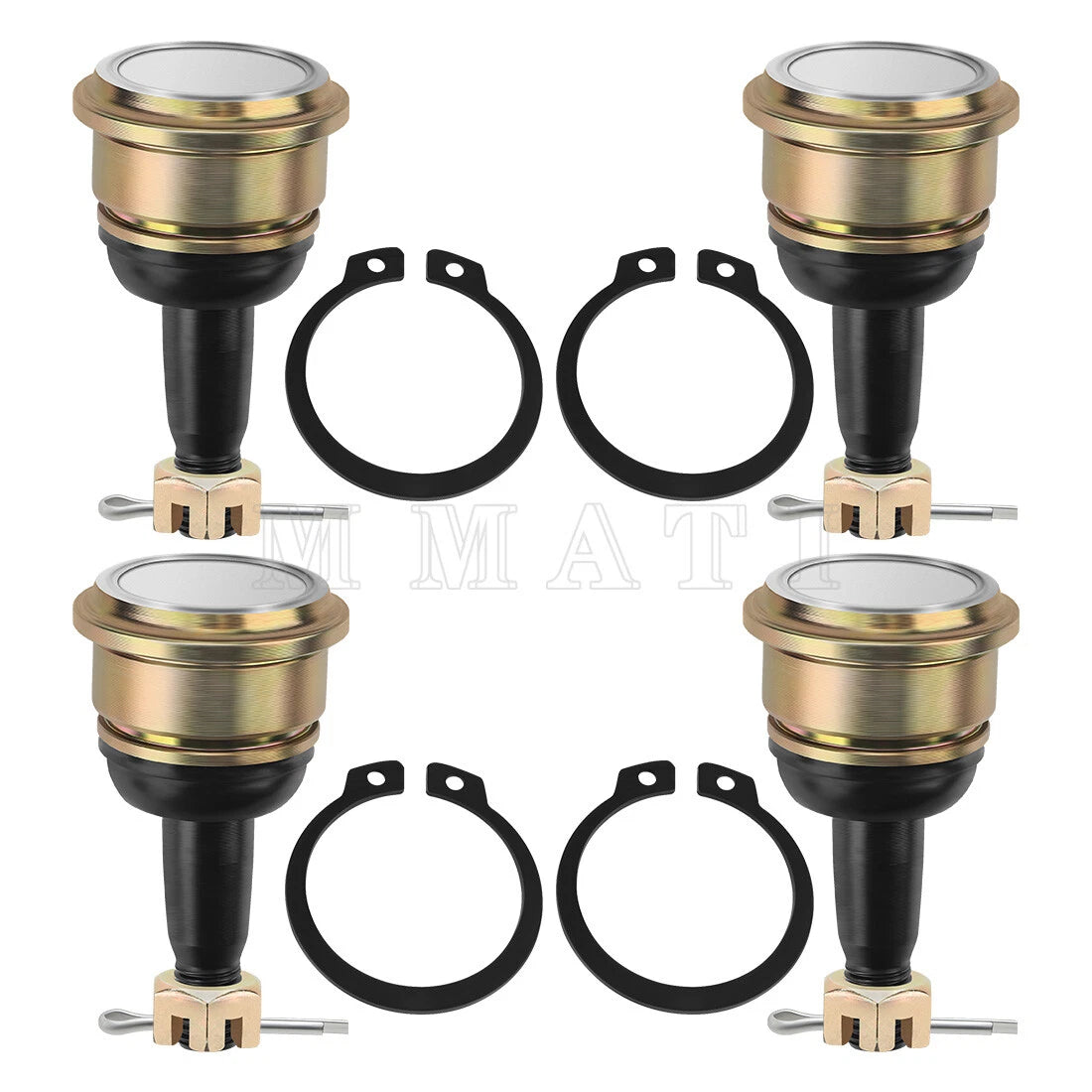 Front Upper + Lower A-Arm Ball Joints for Yamaha Raptor YFM700 (2015–2024)