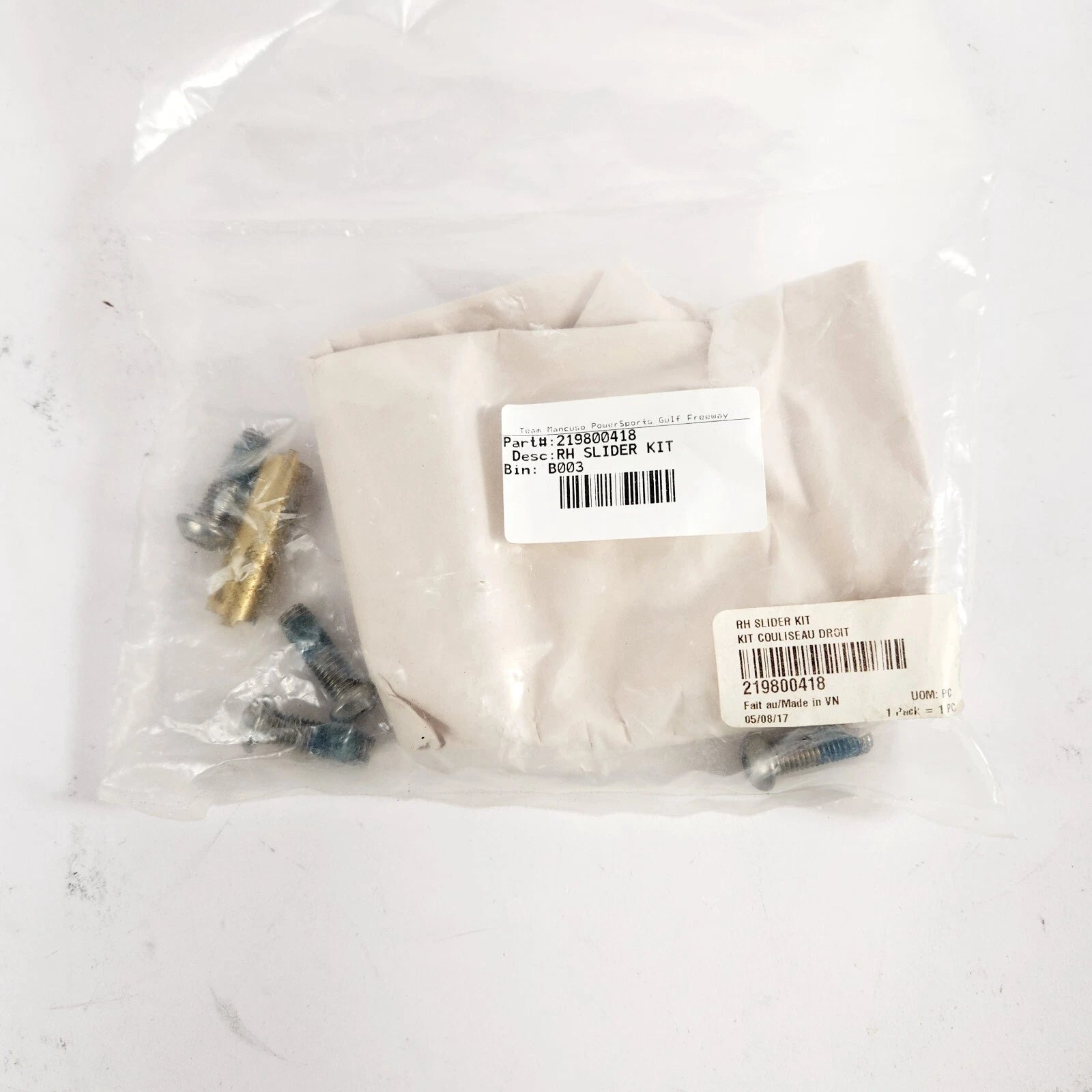 Right Hand Slider Kit 219800418 for Can-Am