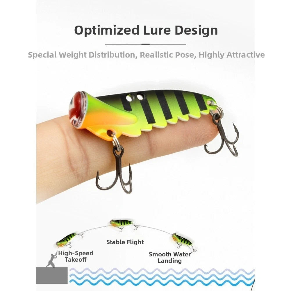 8 Gram Luesha VIB Metal Lure Multi Color 46cm Hard Bait for Fishing