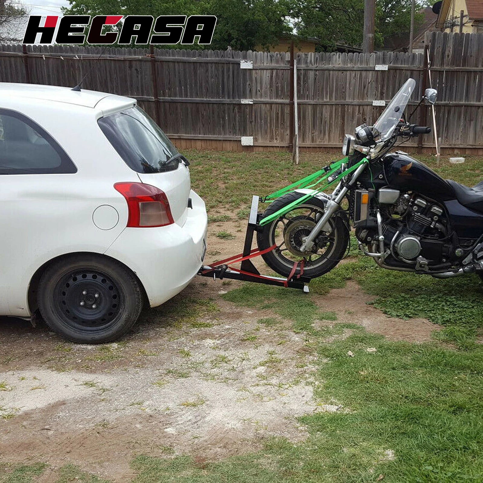 Motorcycle Carrier Tow Hitch Rack for HECASA (Motorcycle)