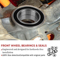 Front Wheel Bearings Seals Kit for Honda TRX300FW (1988–2000)