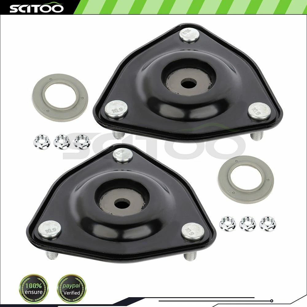 Front Pair Shock and Strut Mounts for Dodge Caliber Jeep Compass Patriot (2007–2012)