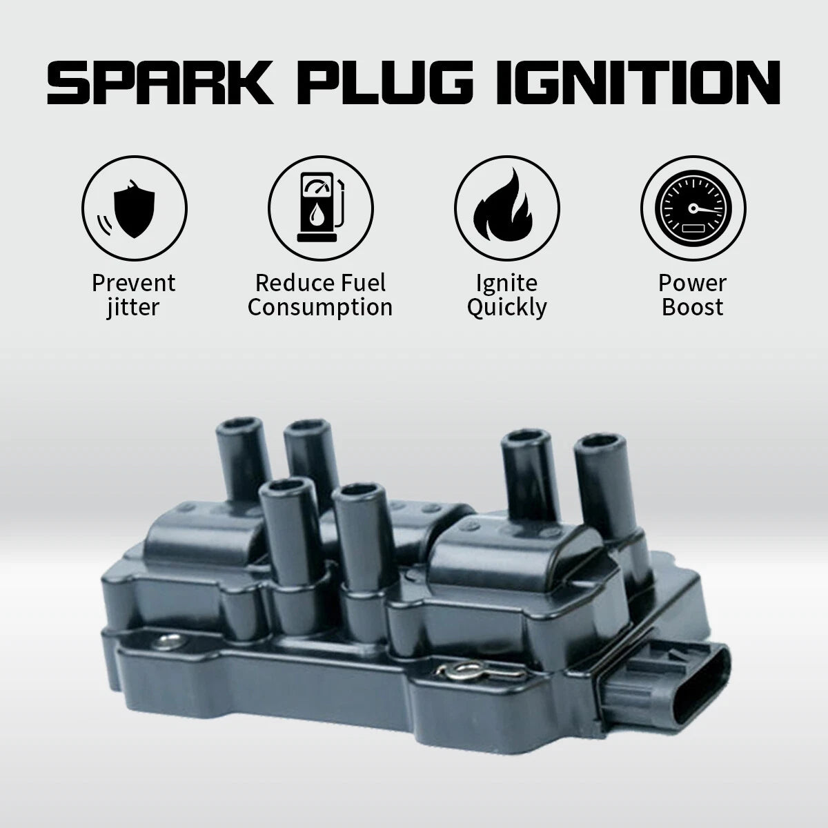 Ignition Coil for Chevy Impala, Monte Carlo, Silverado, GMC Sierra, Pontiac Torrent (2000–2023)