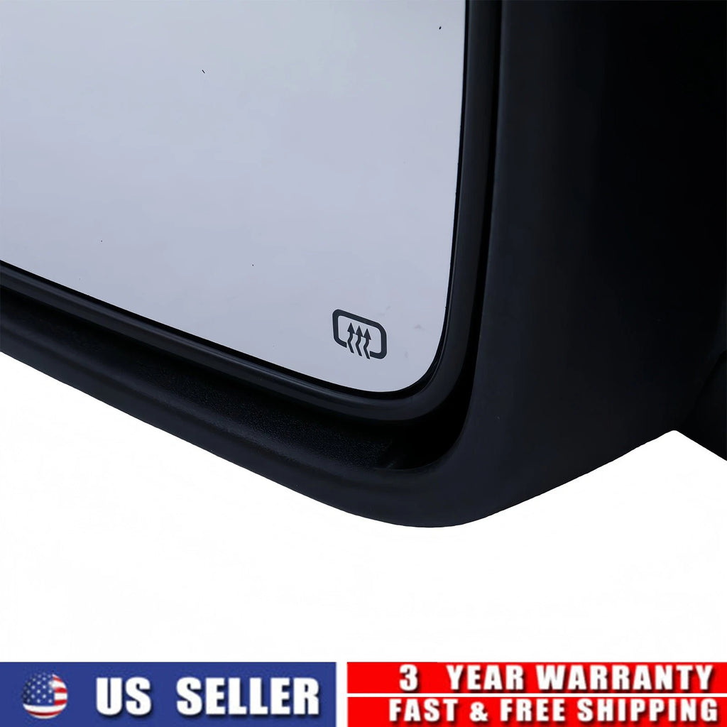 Left Manual Fold Side Mirror for Dodge Ram 1500 2500 3500 4500 5500 (2013–2018)
