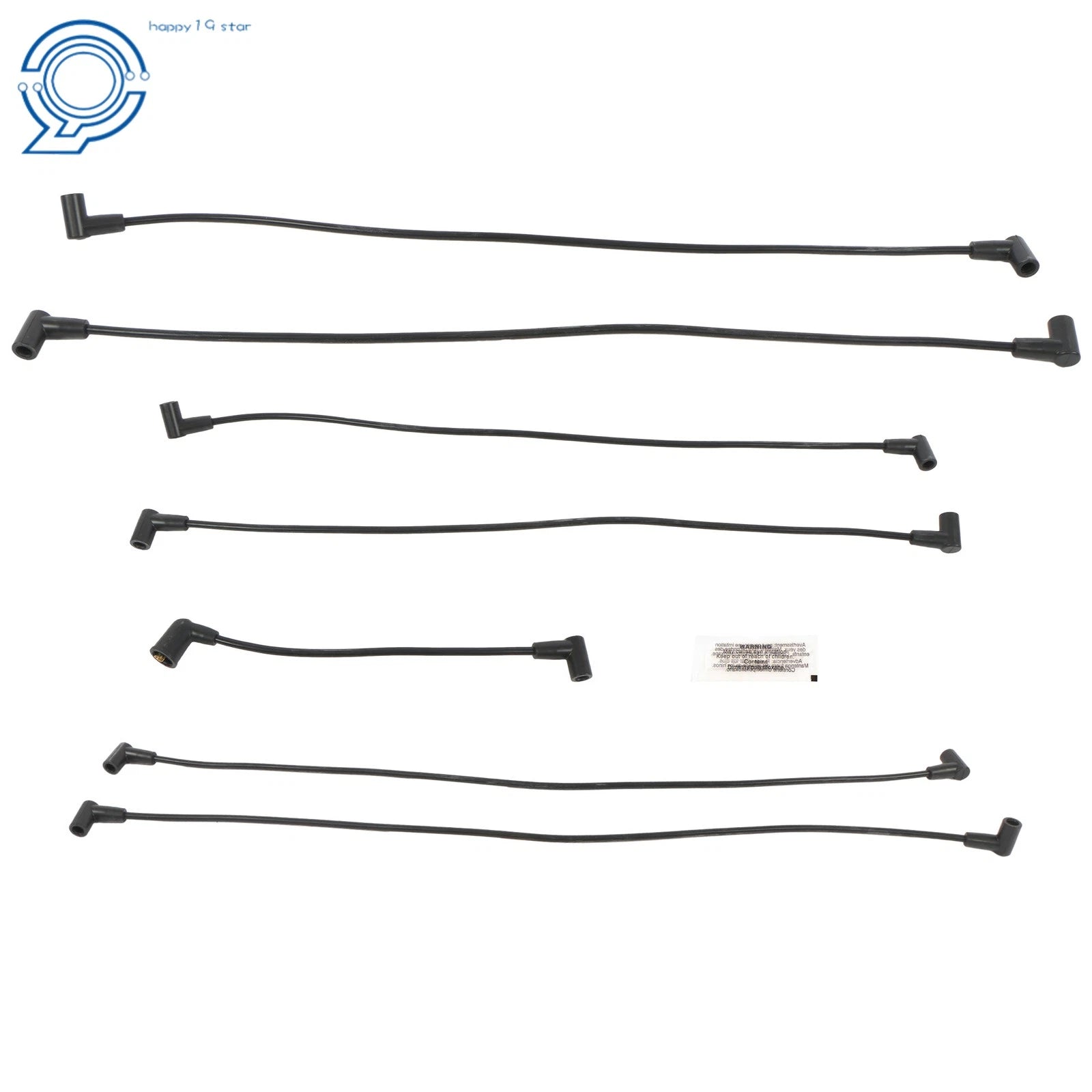 Set of 8 Ignition Spark Plug Wires for Mercruiser 4.3L V6 (1984–1996)