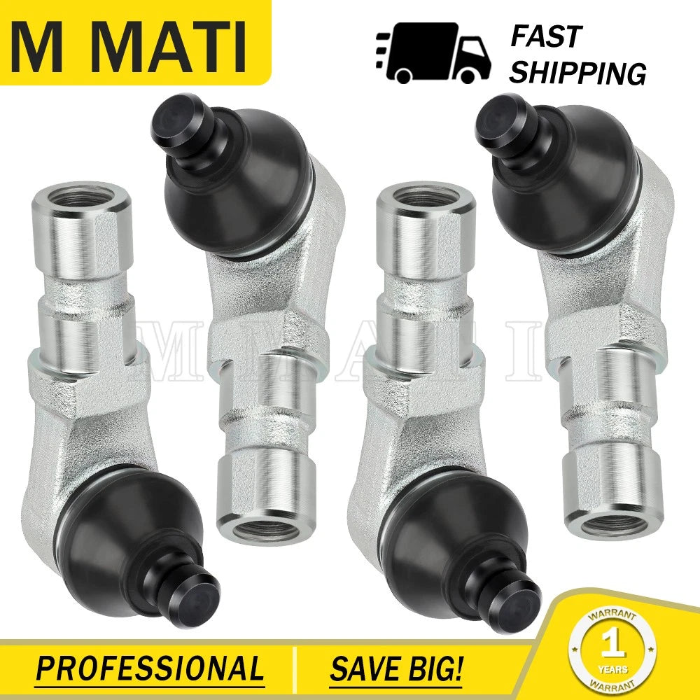 Set of 4 Upper Ball Joints for Suzuki QuadRunner 250 LT-4WD LT-F250 (1987–2002)