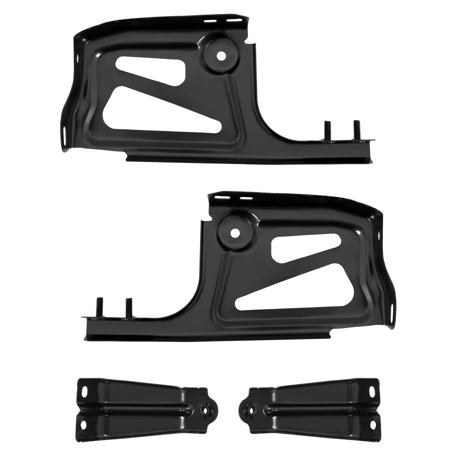 Set of 4 Front Bumper Mounting Brackets for Toyota Tacoma (2016–2023)