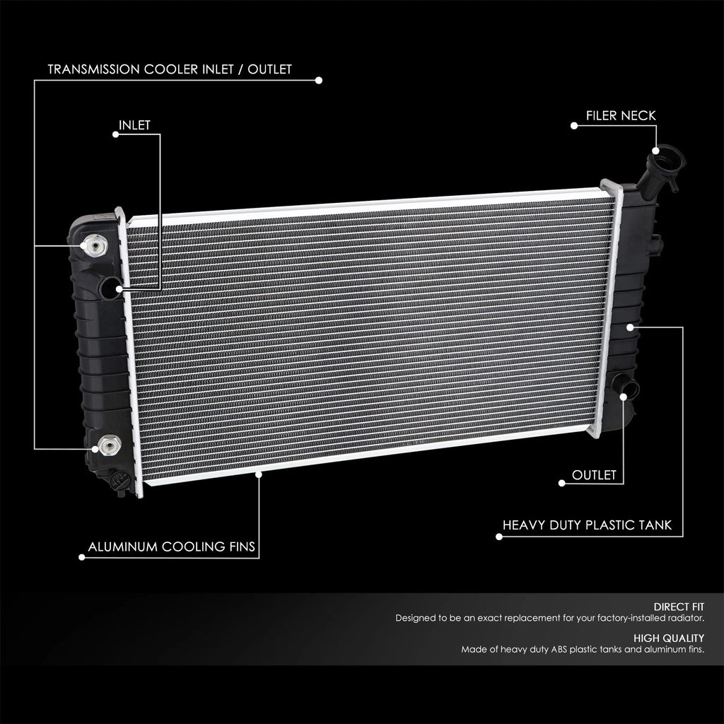 Cooling Radiator for Cutlass Supreme Lumina (1991–1994) 1216 Aluminum