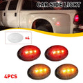 Rear Side Marker Light for Ford F350/450/550 Super Duty (1999–2010) Amber Red EV