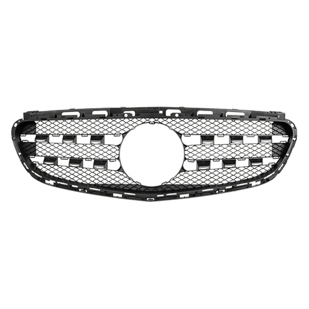 Replacement Black Plastic Front Grille for Toyota Hilux (2005–2015)