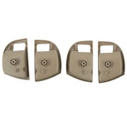 4 x Inside Door-Handle Trim Cover Beige L&R for Hyundai Santa Fe (2007���2012)