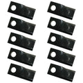 10 Left Hand Disc Mower Blades for Case/International Harvester (Replaces 8734808)