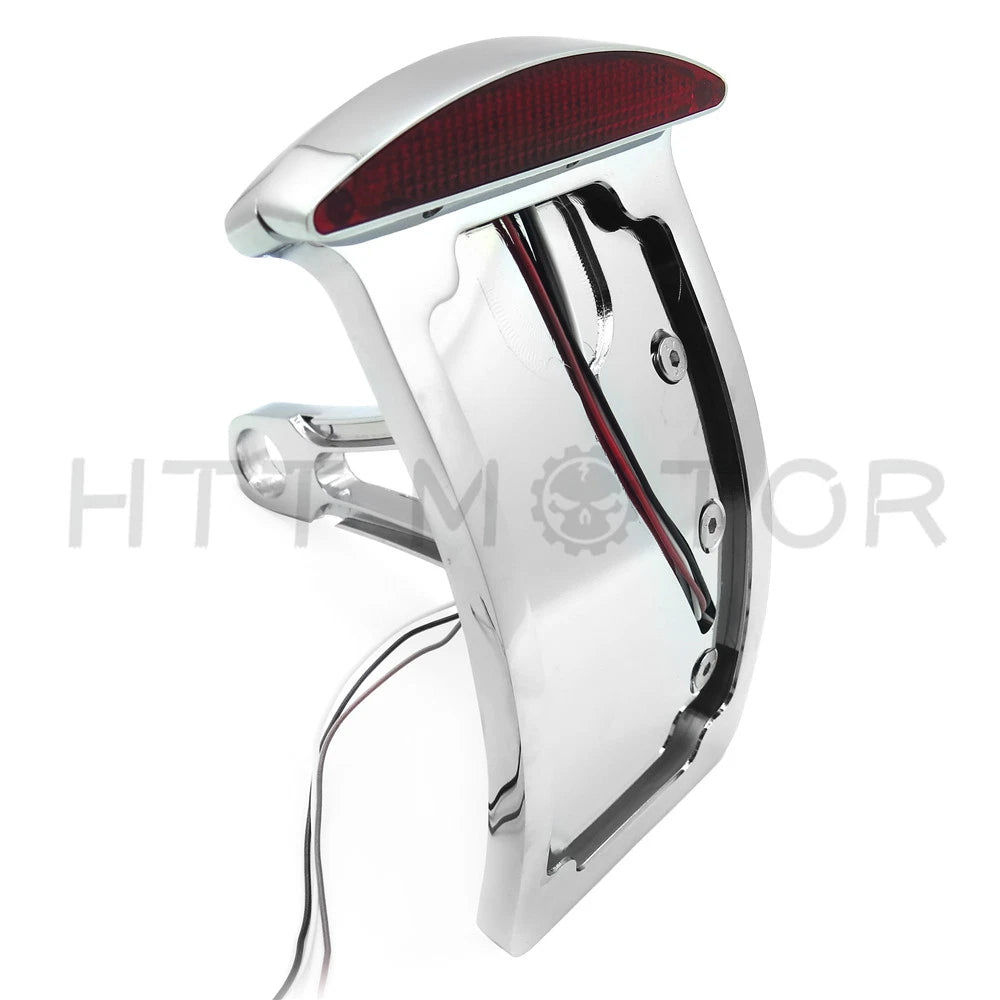 License Plate Bracket LED Tail Light for Suzuki Kawasaki Yamaha Honda Harley