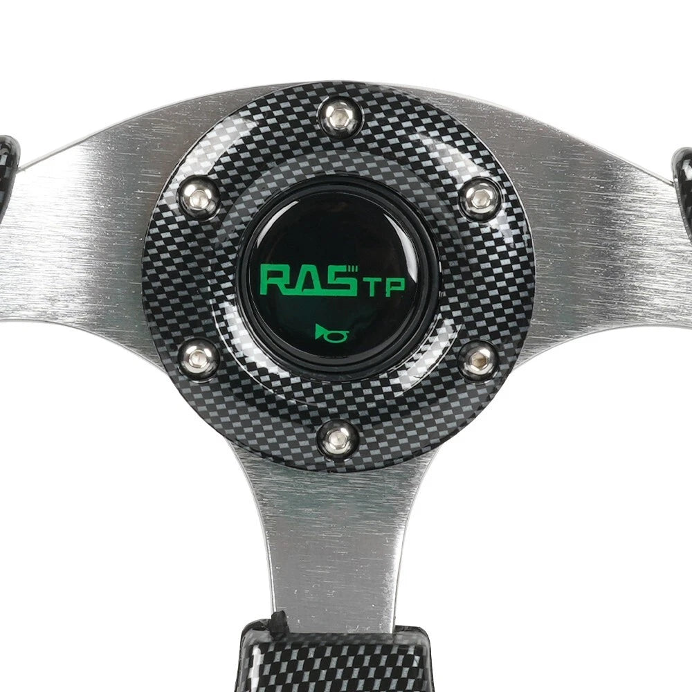 Black Center Cap Horn Button for Universal Steering Wheel