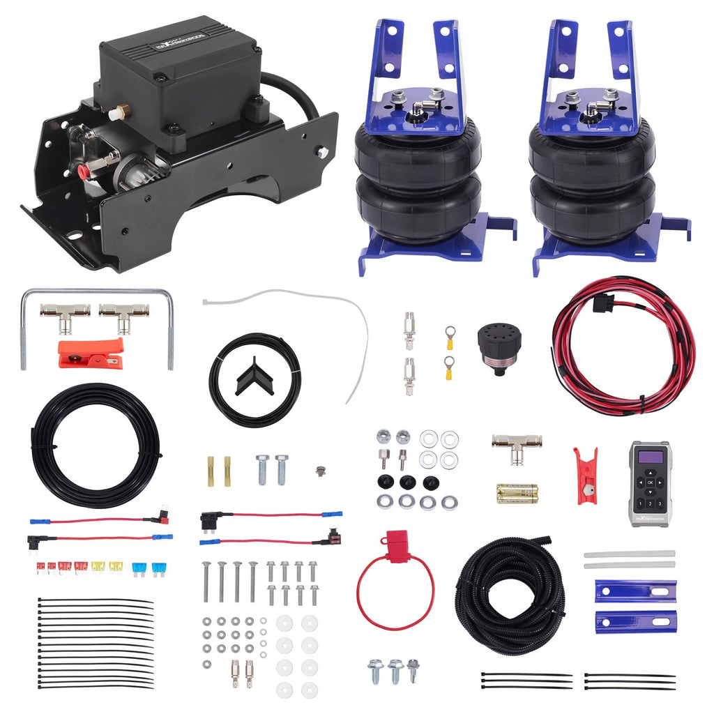 Air Suspension Helper + Wireless Compressor Kit for Toyota Tundra (2000–2006)