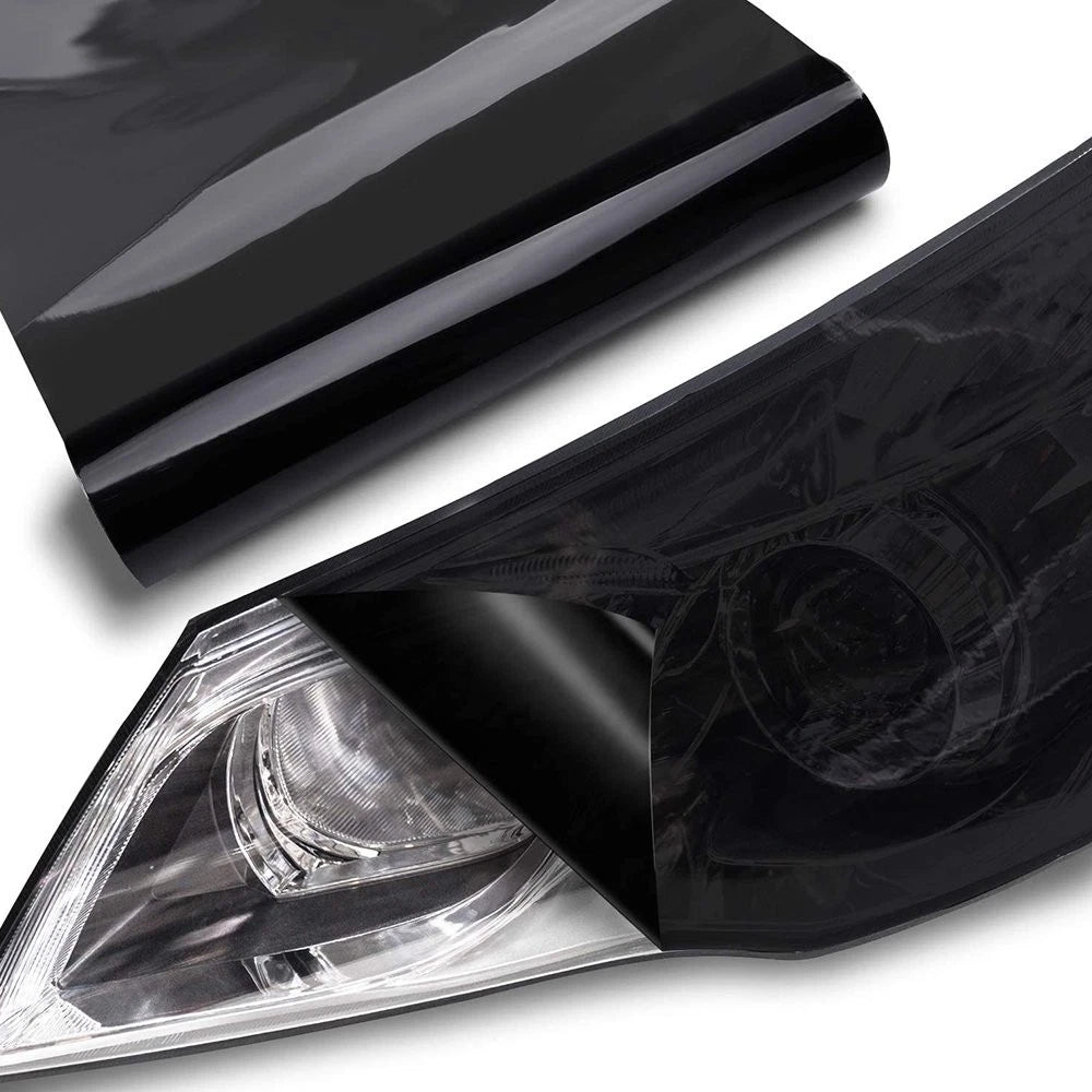 12"x72" Smoke Vinyl Tint Film for Headlights Taillights Fog Lights