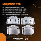 Front Rear Brake Calipers Pair for Cadillac Escalade ESV (2008–2020)