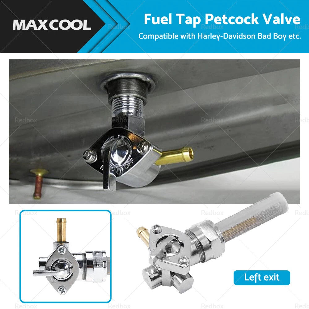 22mm Fuel Tap Petcock Valve for Harley-Davidson Bad Boy (1975–2013)