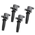 Set of 4 Ignition Coils for Ford Focus, Mazda 3/6, Mercury 2.0L, 2.3L