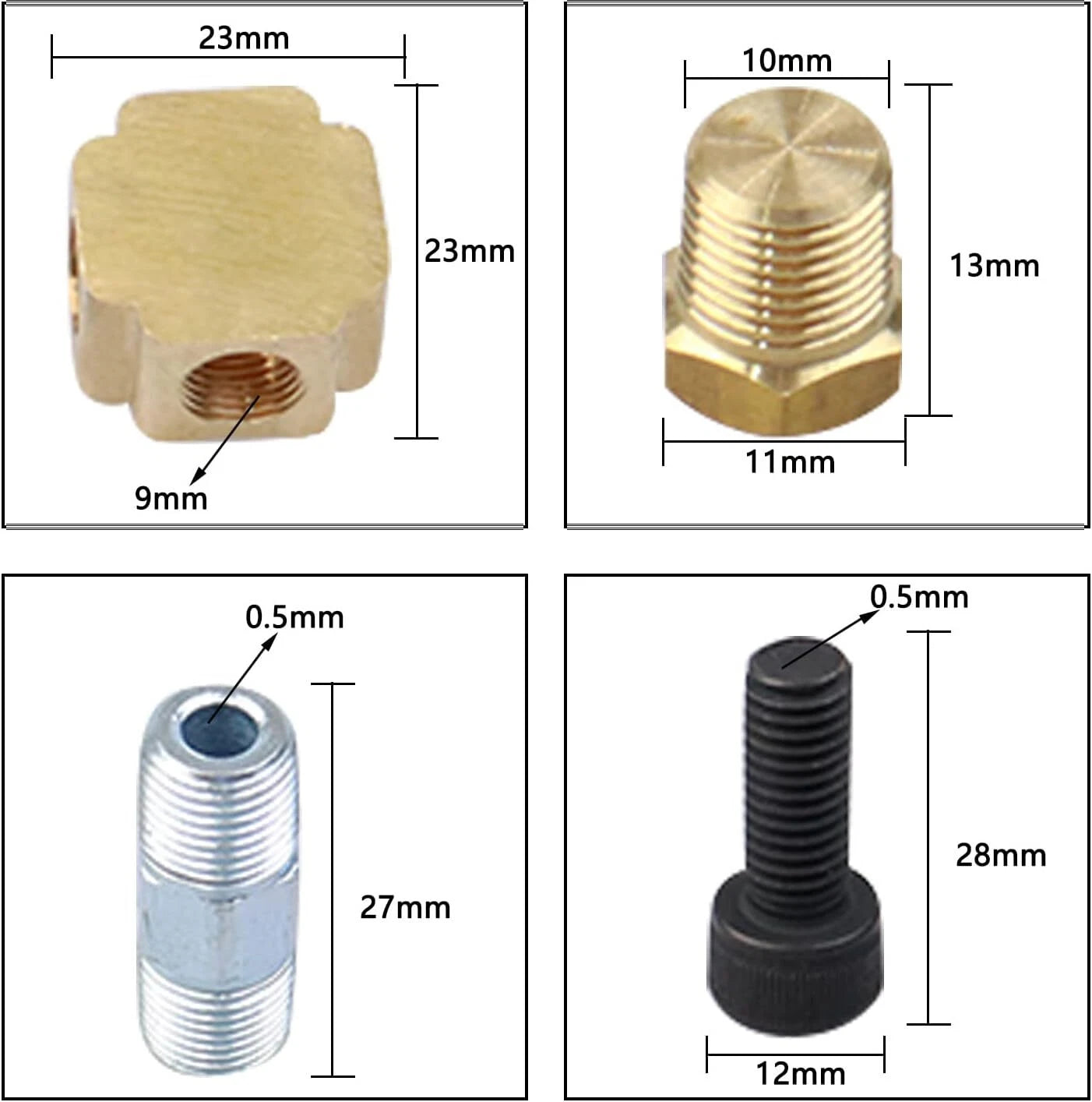 Turbo Oil Feed Line Kit for T3 T4 T60 T61 T70 (1/8 PNT, 90 Degree, 41" AN4)