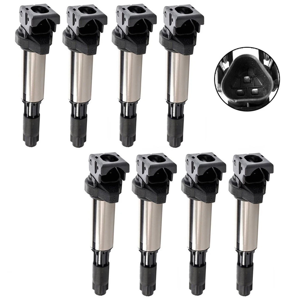 Set of 8 Ignition Coils for BMW 3 5 7 Series (E46 E53 E60 E70)