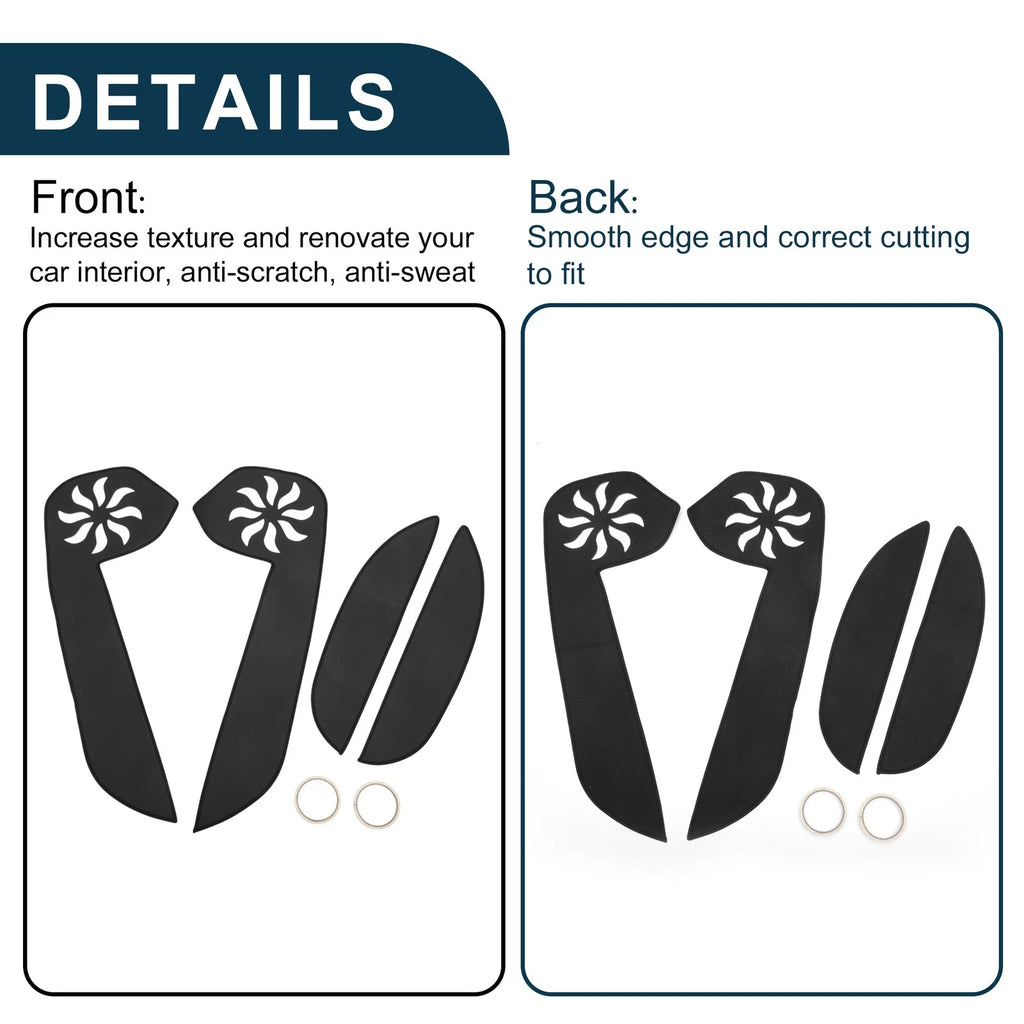 Set of 1 Car Door Anti Kick Pad Sticker Protector for Toyota Camry (2012)