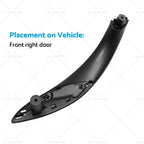 2X Front Door Handle Pull Trim Cover for BMW 3 4 Series (F30 F34 F35)