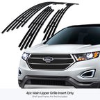 Stainless Steel Black Billet Grille Insert for Ford Edge (2015-2018)