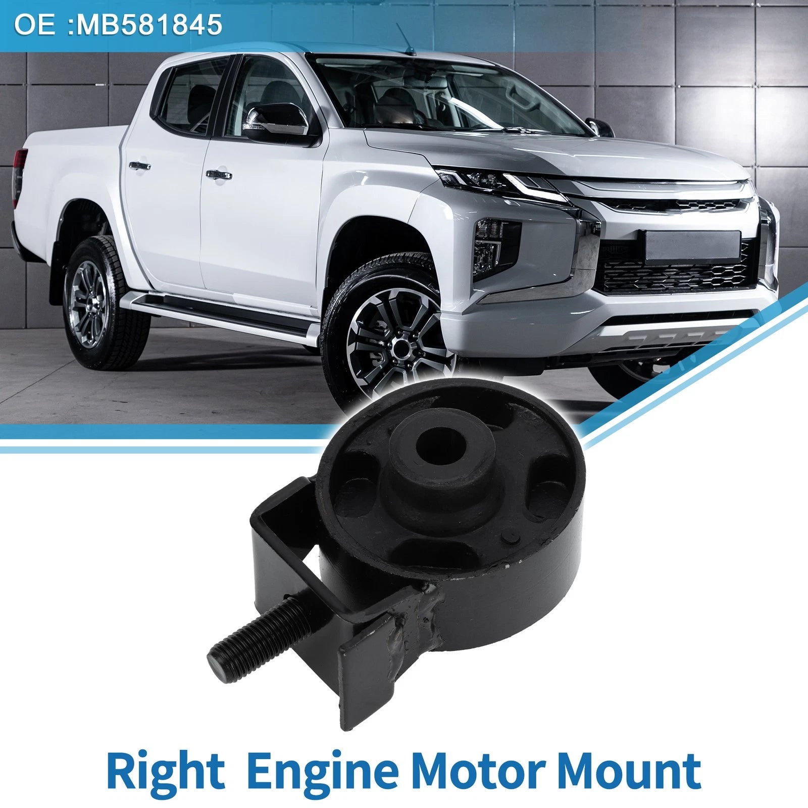 Engine Motor Mount for Mitsubishi L200 Shogun 2.5 (1992–2008)
