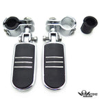 Highway Streamliner Foot Peg Mount Clamp for Harley Sportster 883 1340 (1", 1 1/4")