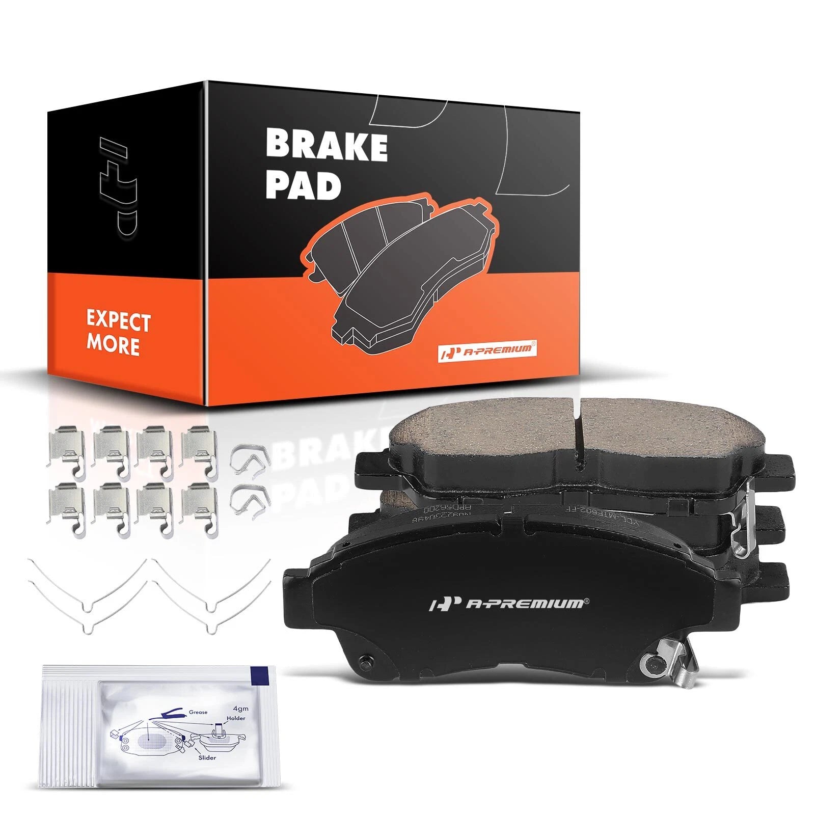 Front Ceramic Brake Pads for Toyota Camry 1992-2001 & RAV4 Corolla Geo
