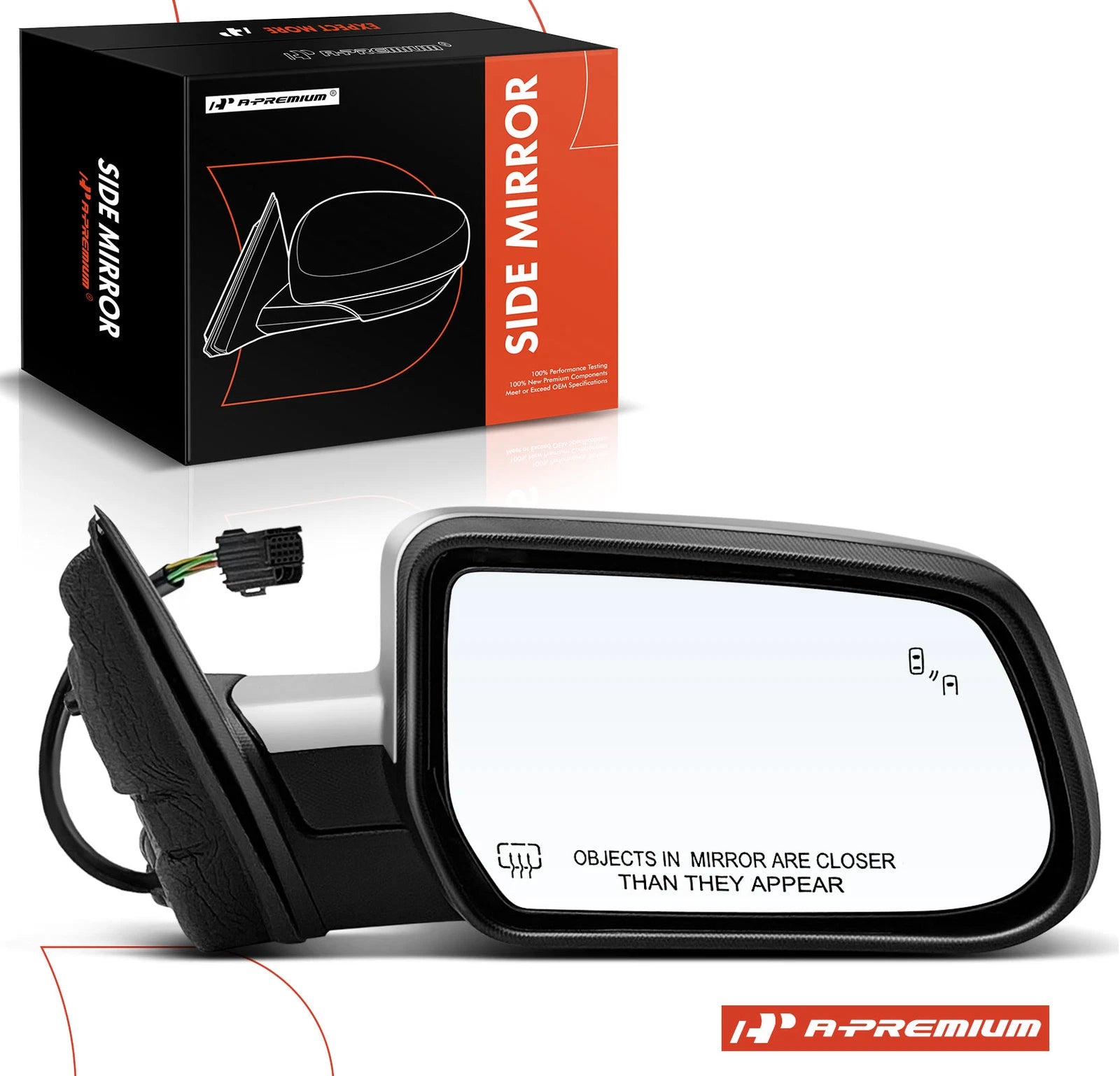 Passenger Power Mirror for Chevy Equinox (2016–2017)