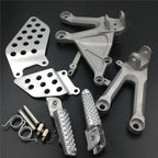 Foot Peg for Honda CBR1000RR (2004–2007) - Silver Front Rider Bracket