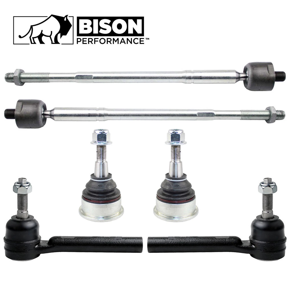 6pc Front Tie Rod End Lower Ball Joint Kit for Chrysler Dodge