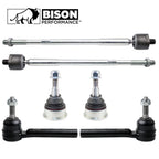 6pc Front Tie Rod End Lower Ball Joint Kit for Chrysler Dodge