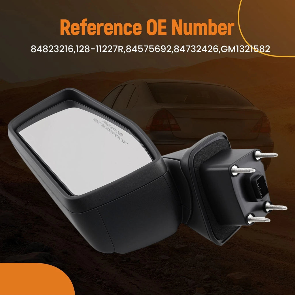 Rear View Mirror for Chevrolet Silverado 1500 (2019–2023) 84575692 Right Side