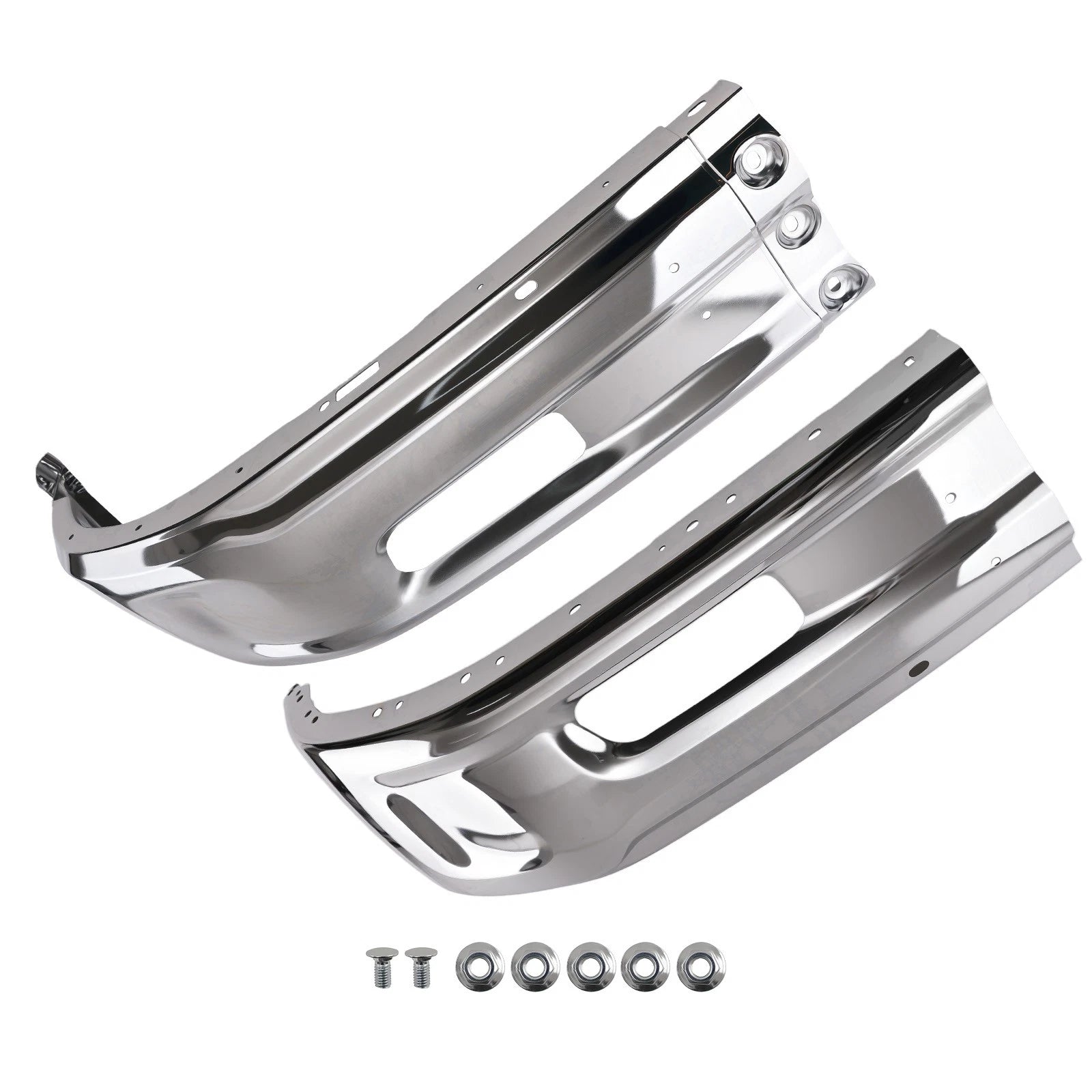 Chrome Front Bumper for RAM 1500 (2013–2018) Steel 68160855AC CH1002397