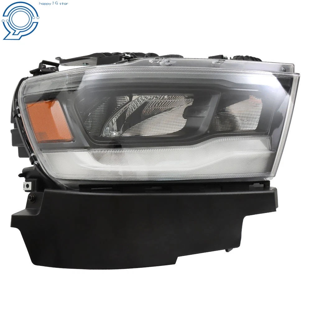 Full LED Headlight for Dodge RAM 1500 (2019-2023) Right Side Black Housing