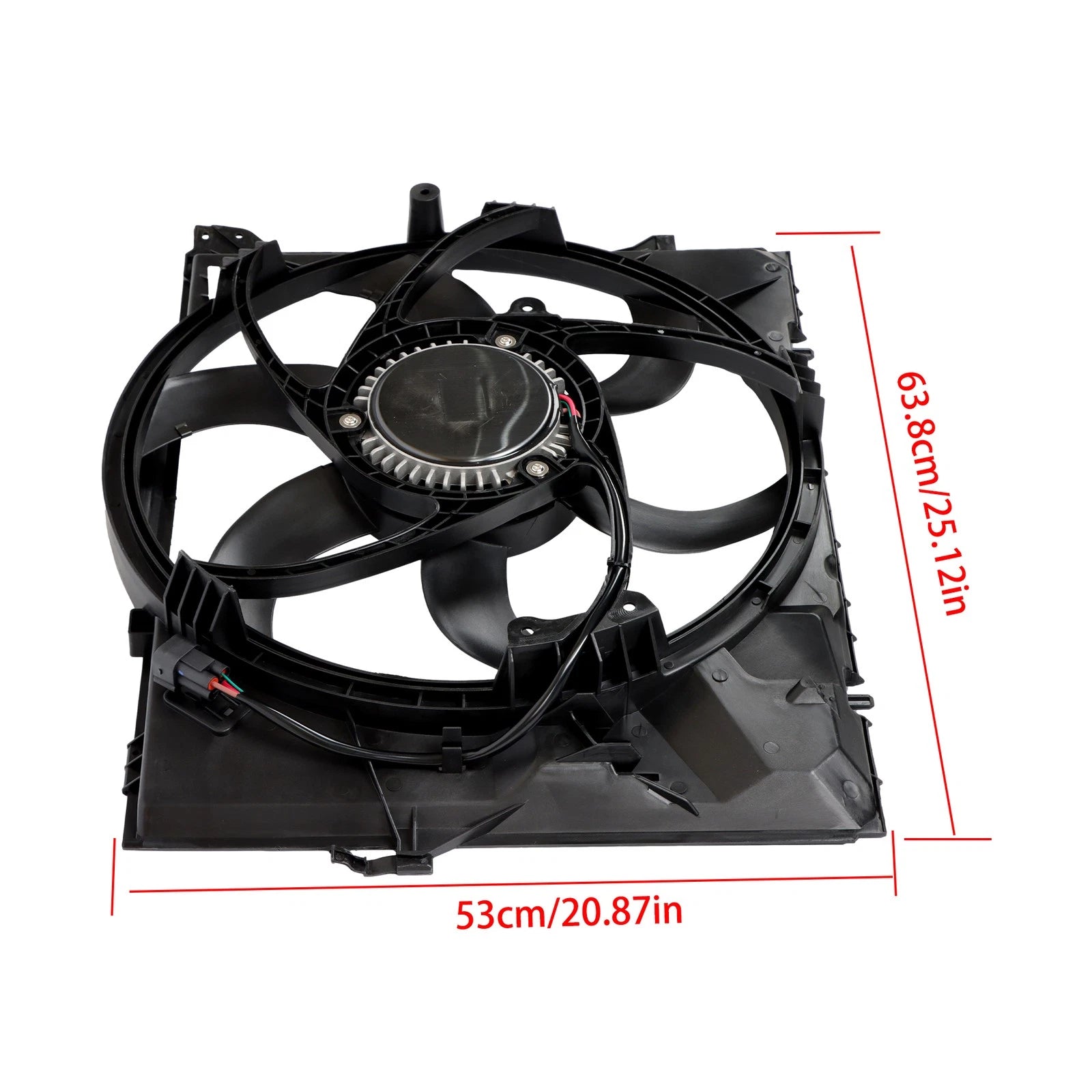 Electric Radiator Cooling Fan for BMW 328i 2007–2013, 325i, 330i 2006